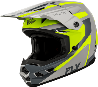 Kinetic Sync Helmet Grey/Hi Vis Md