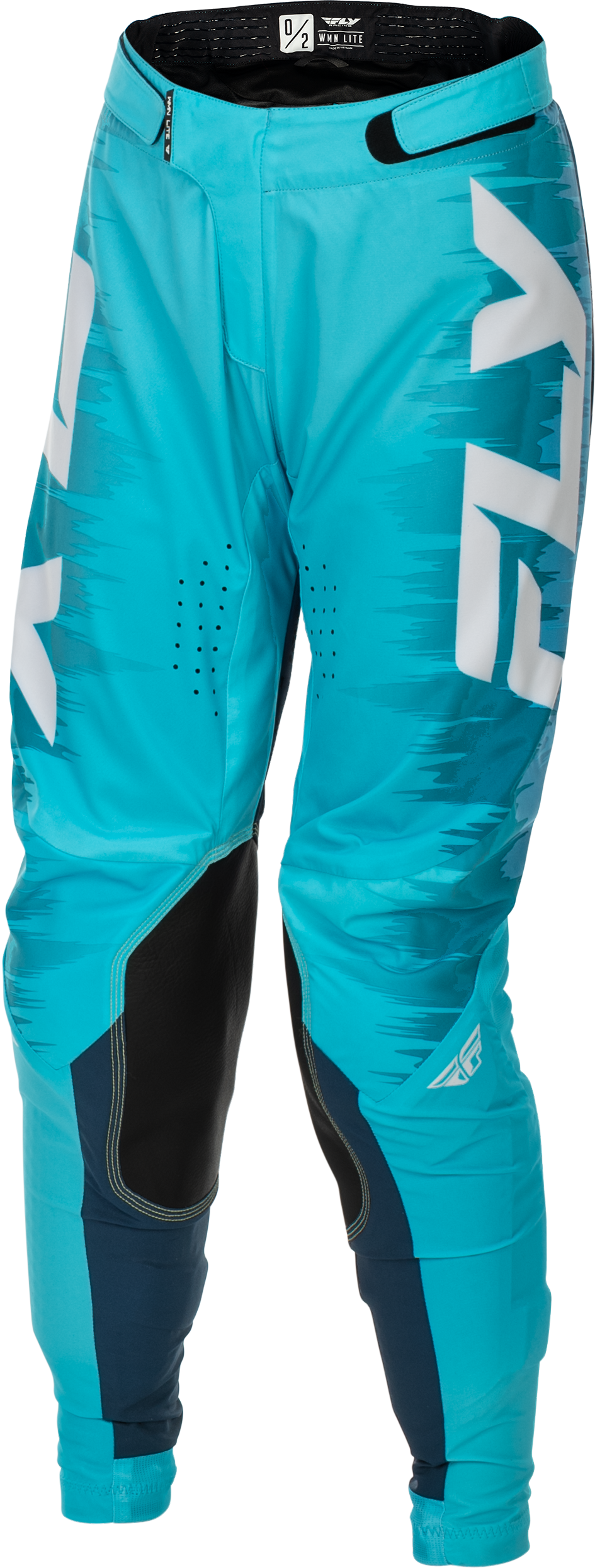 Women's Lite Pants Aqua/Navy/White Sz 11/12