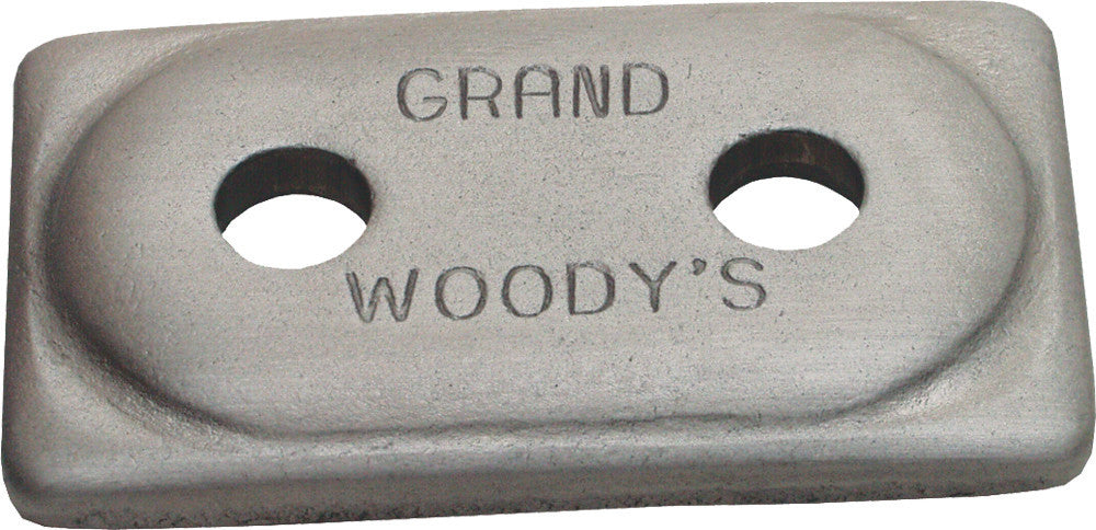 Double Grand Digger Support Plates Aluminum 48/Pk