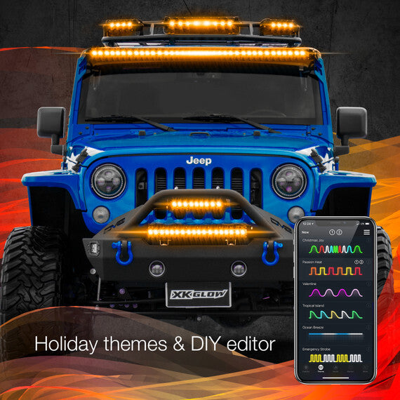 38" Light Bar Rgbw App Control