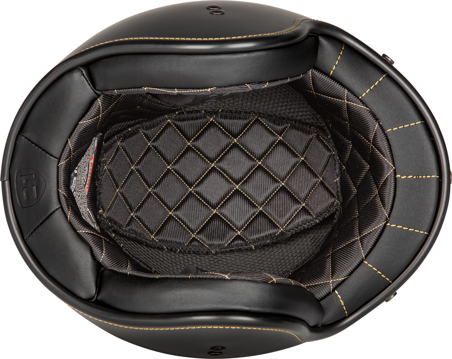 .38 Retro Helmet Matte Black Lg