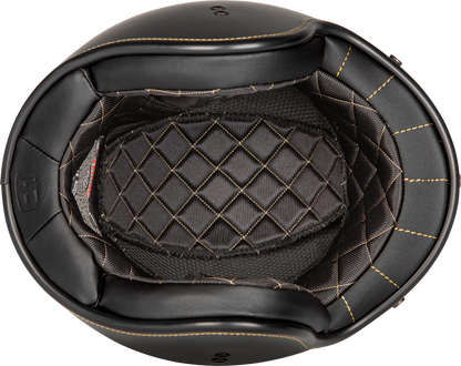 .38 Retro Helmet Matte Black 2x