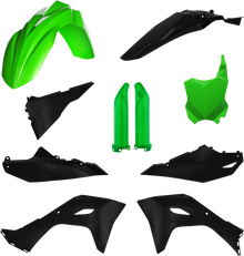 Full Plastic Kit Kaw Green/Black