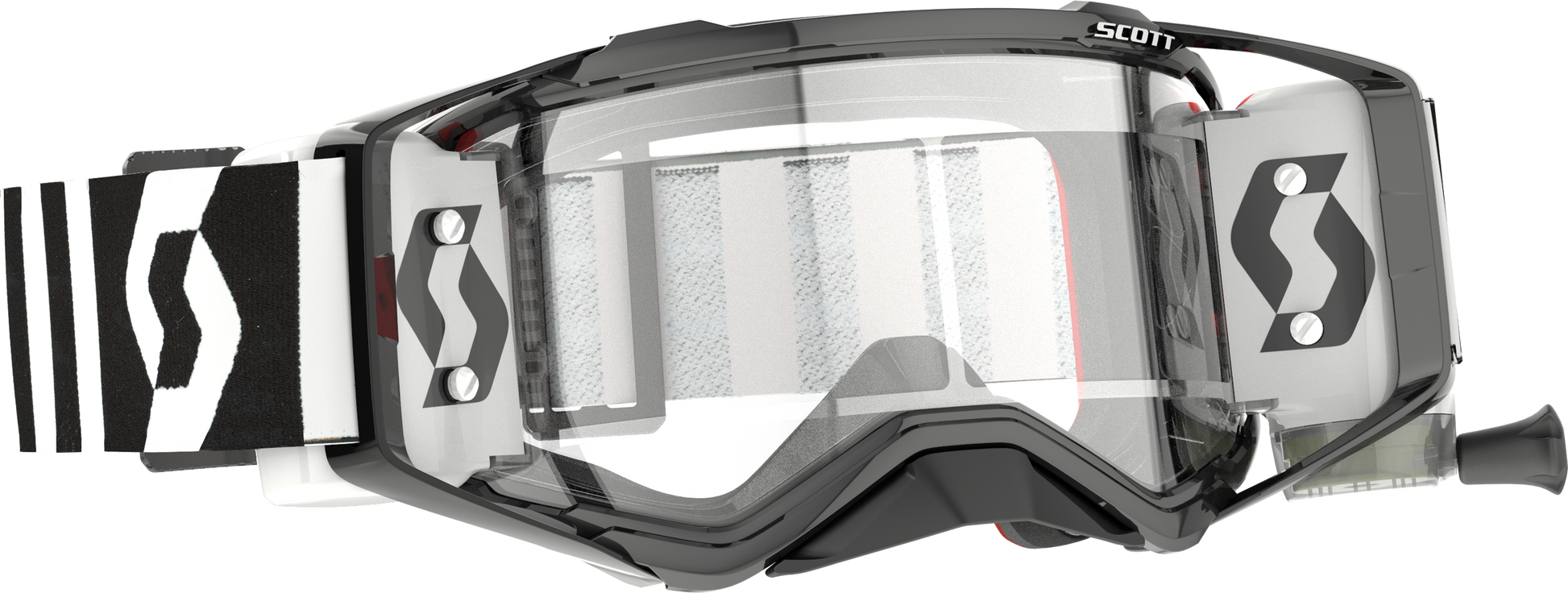 Prospect Wfs Goggle Racing Blk/Wht Clear Works