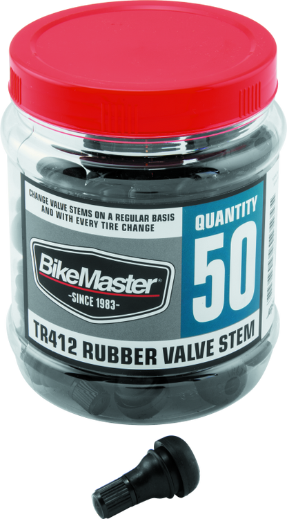BikeMaster Valve Stem TR412 Rubber Tub/51