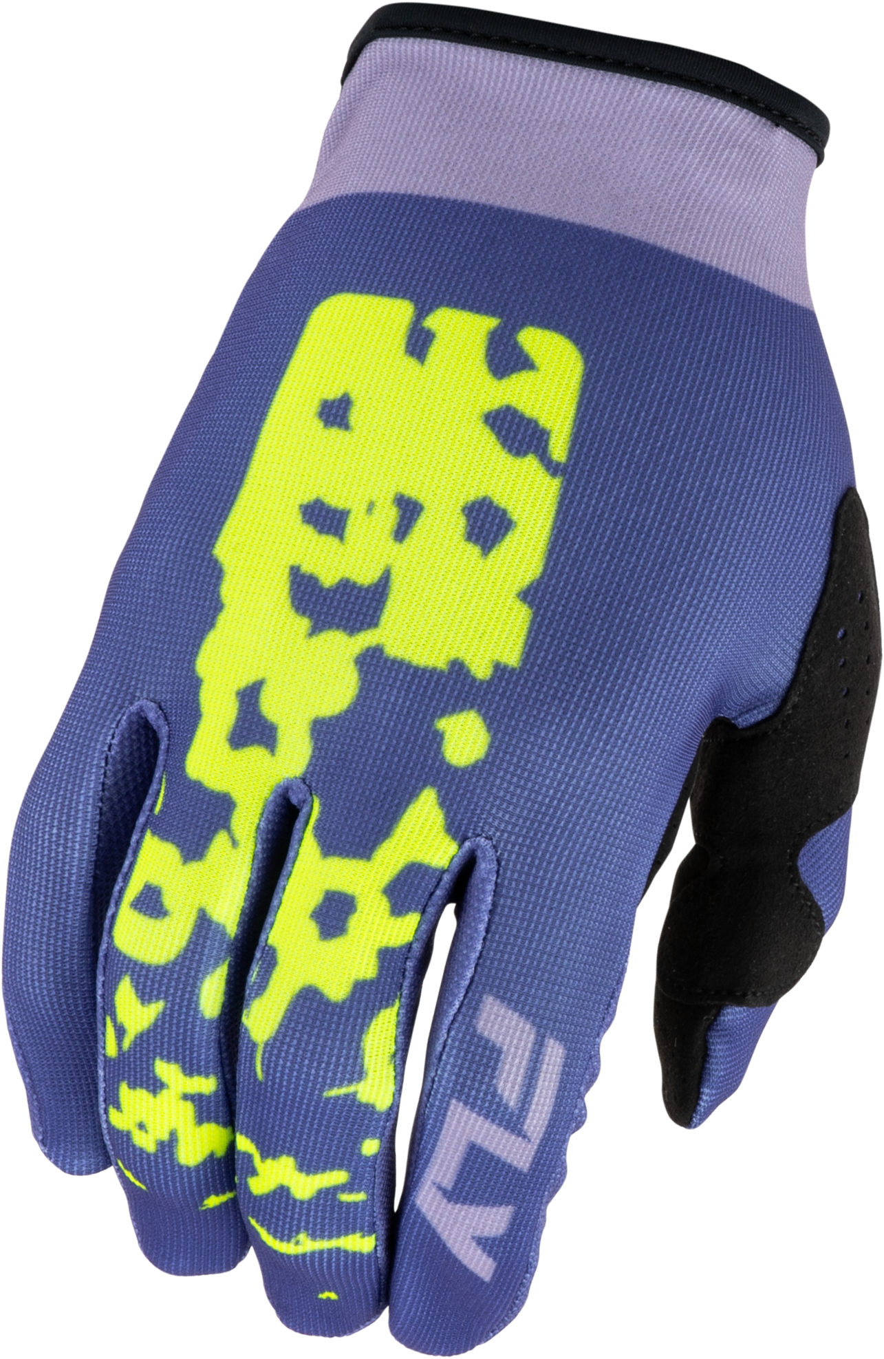 Women's Lite Flake Gloves Lavendar/Blue/Yellow Xs