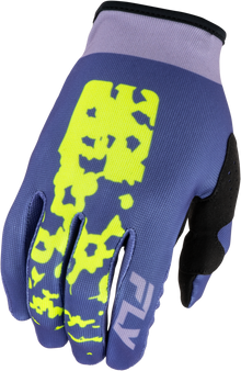 Women's Lite Flake Gloves Lavendar/Blue/Yellow 2x