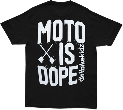 Moto Is Dope Tee Black Md