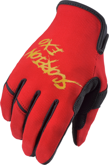 Air Stretch Gloves Grind Red/Gold Xl