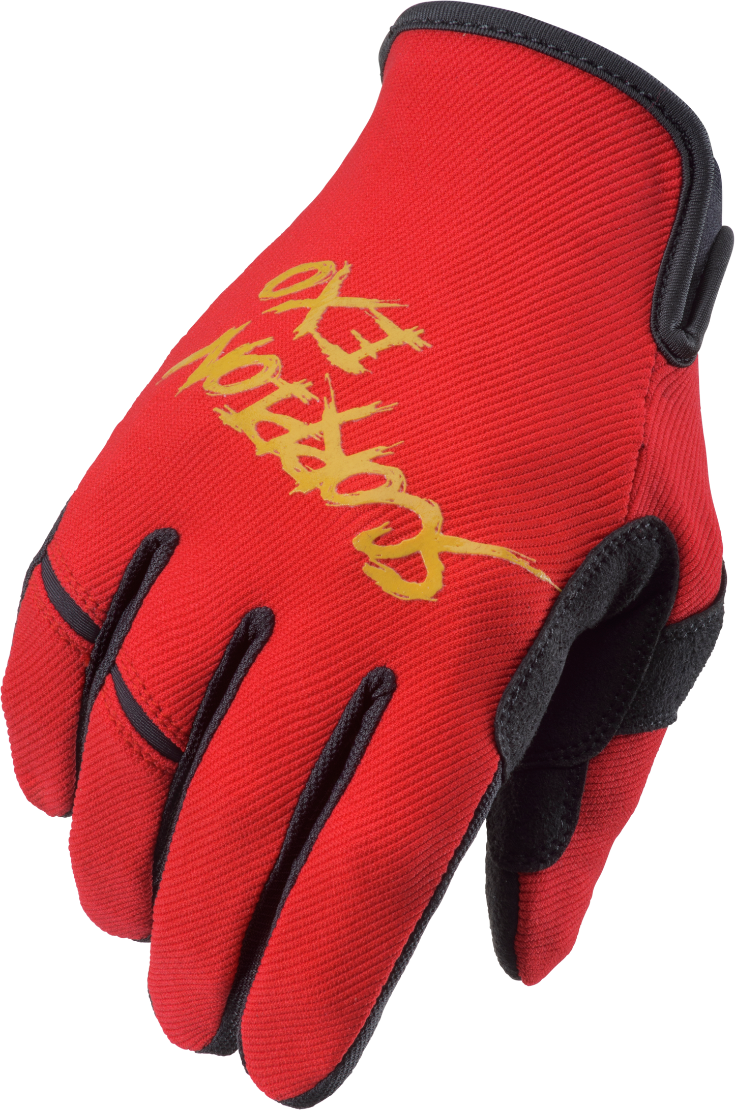 Air Stretch Gloves Grind Red/Gold Lg