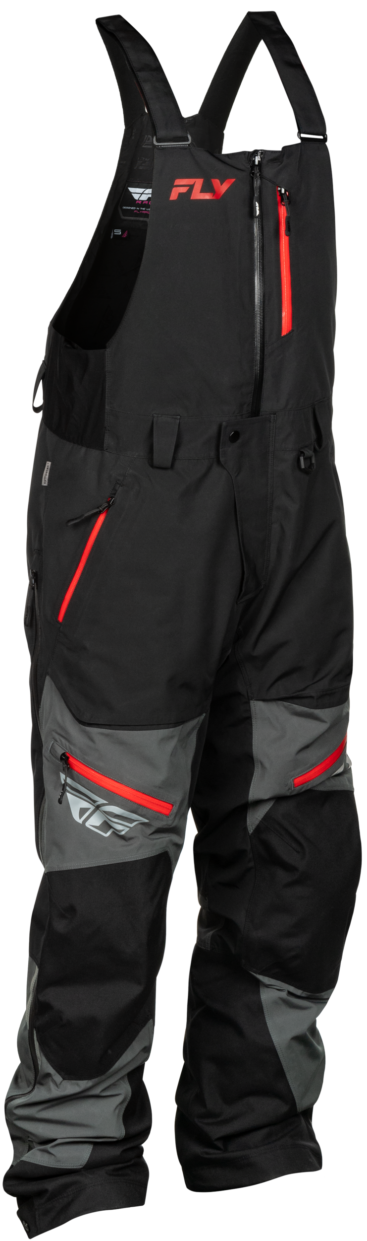 Incline Bib Grey/Black 2x