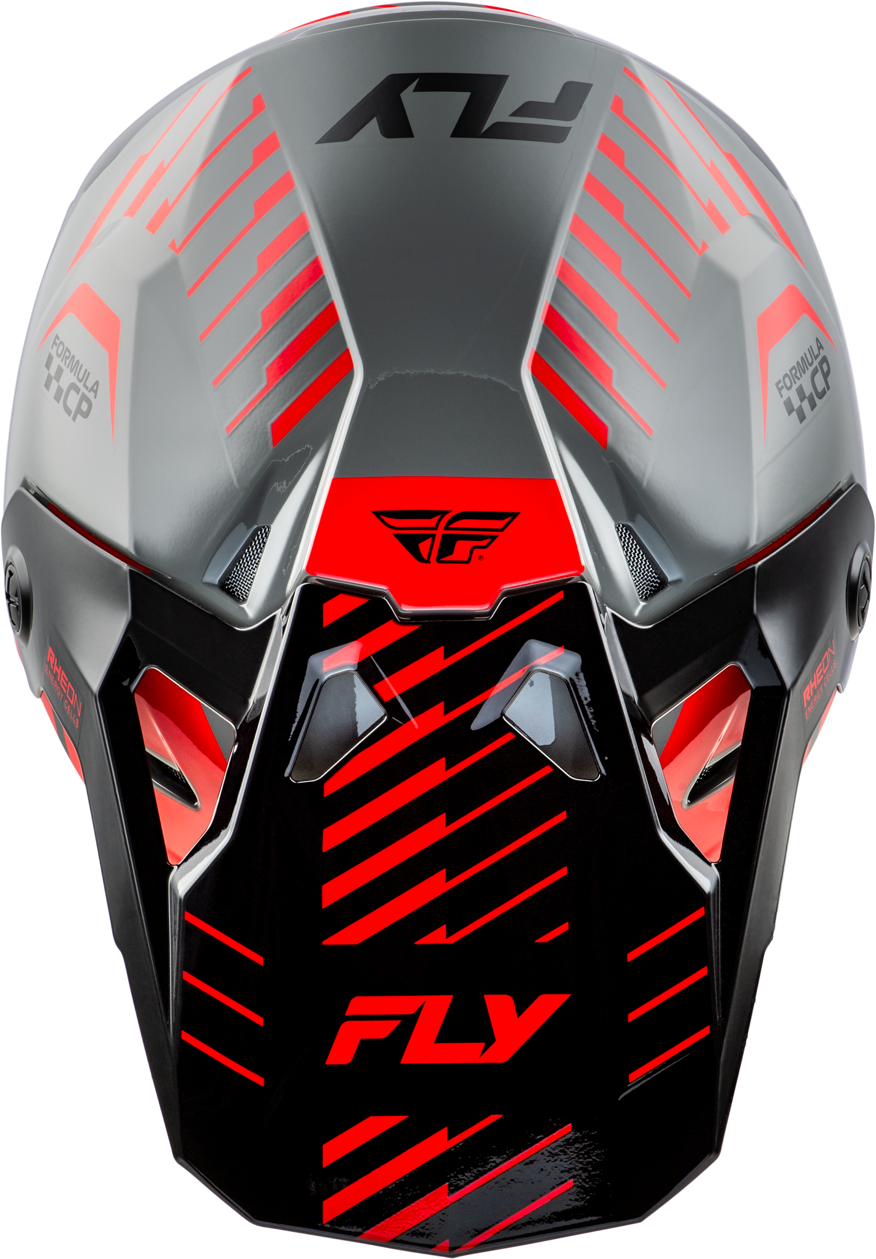 Youth Formula Cp Slice Helmet Grey/Red/Black Yl