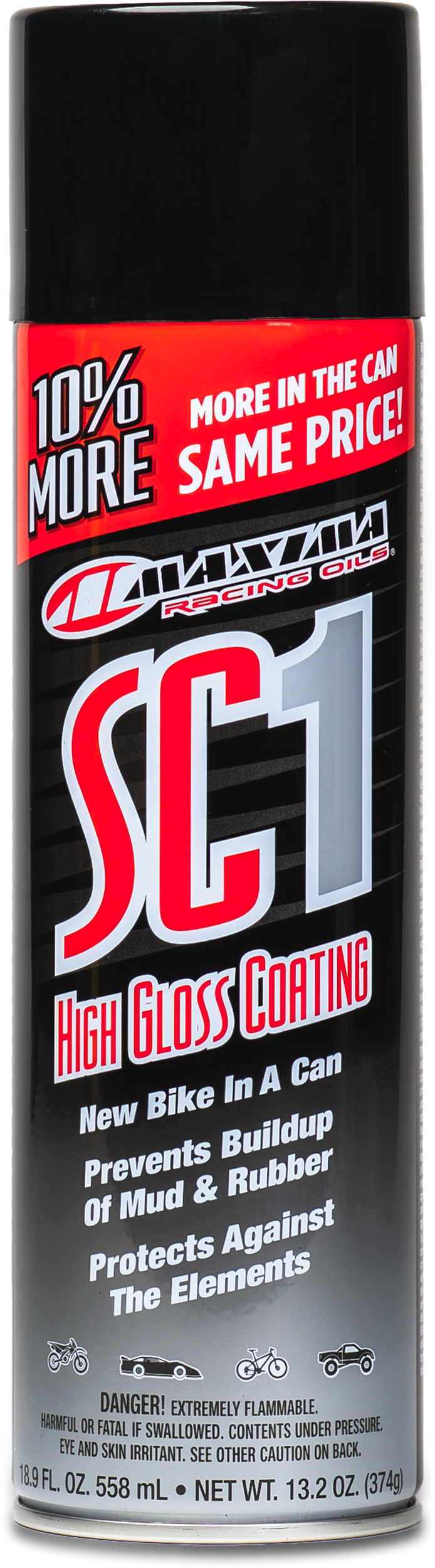 High Gloss Sc1 Clear Coat Silicone Spray 18.9oz(12/Case)