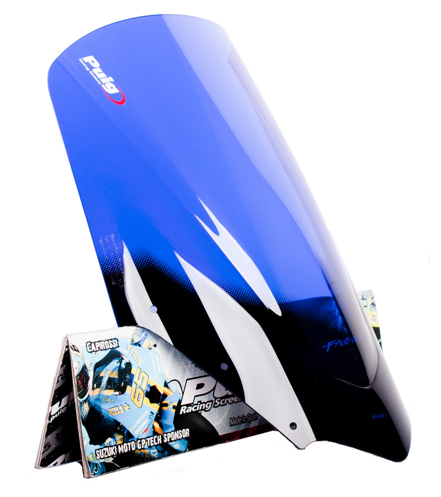 Windscreen Racing Blue