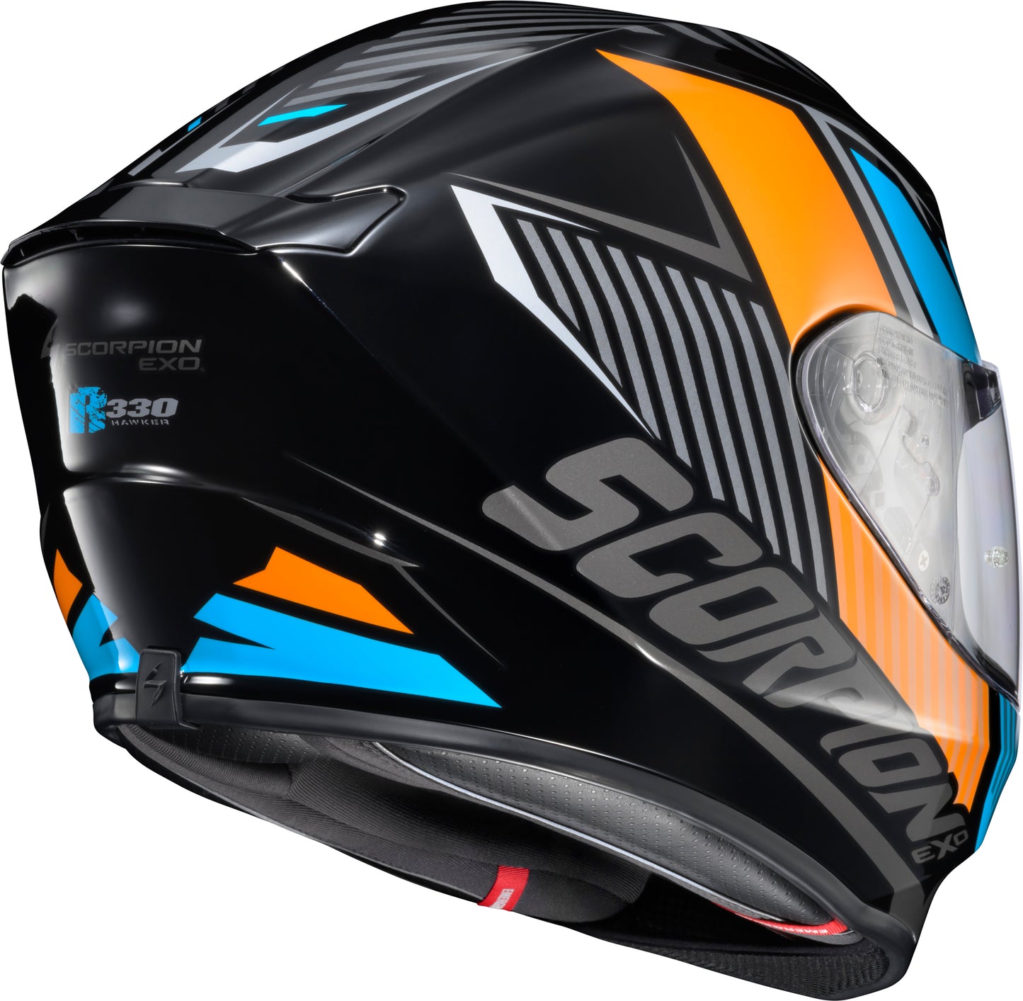 Exo R330 Full Face Helmet Hawker Light Blue Xl