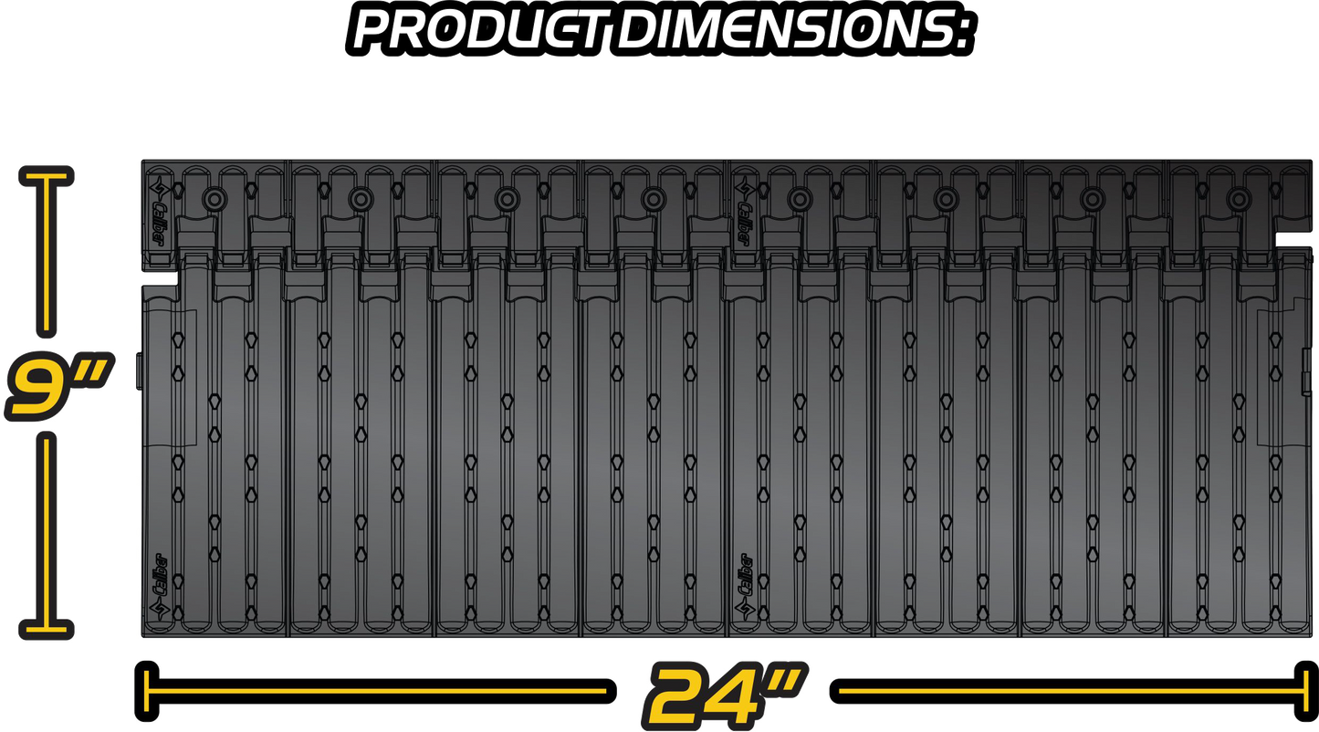 Edge Glide V2.0 48" Kit 24"W X 9"L 2/Pk