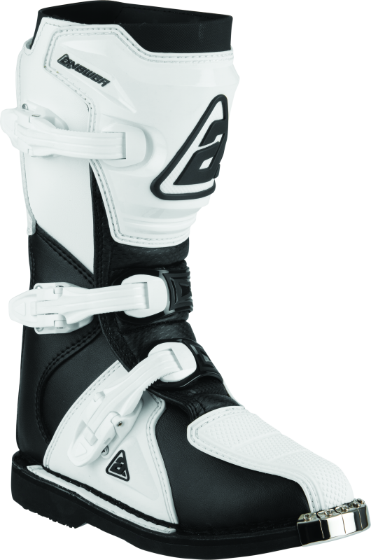 Answer AR1 Boot Black/White Youth Size - 2