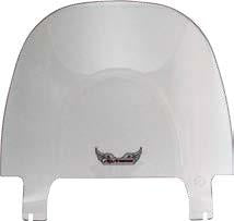 Windshield 10" Light Smoke Sport Glide '18 Up
