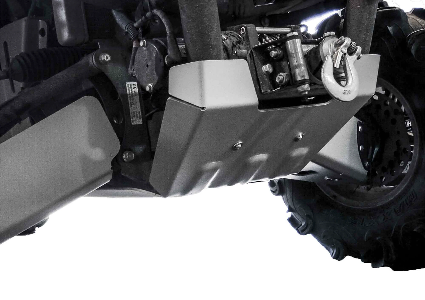 Alloy Central Skid Plate Yam