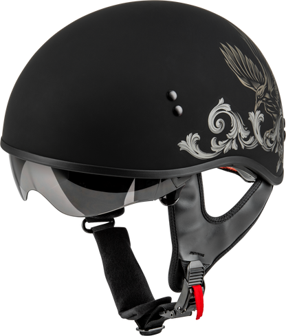Hh 65 Corvus Helmet Matte Black/Tan Xl