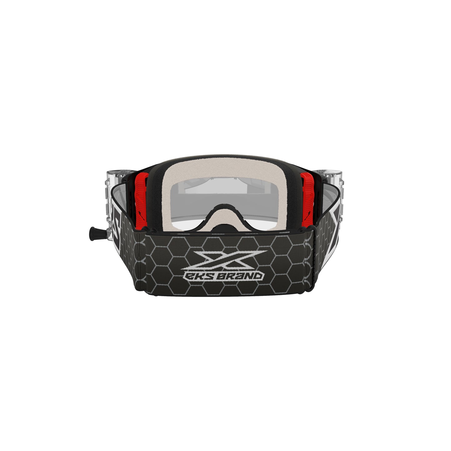 Lucid Goggle Race Pack Black/White Zip Off Clear