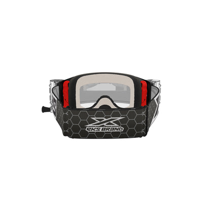Lucid Goggle Race Pack Black/White Zip Off Clear