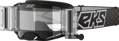Lucid Goggle Race Pack Black/White Zip Off Clear