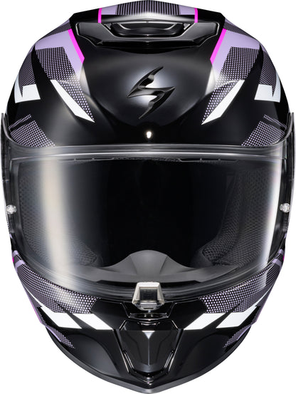 Exo R330 Full Face Helmet Saga Black/Pink/Purple Sm