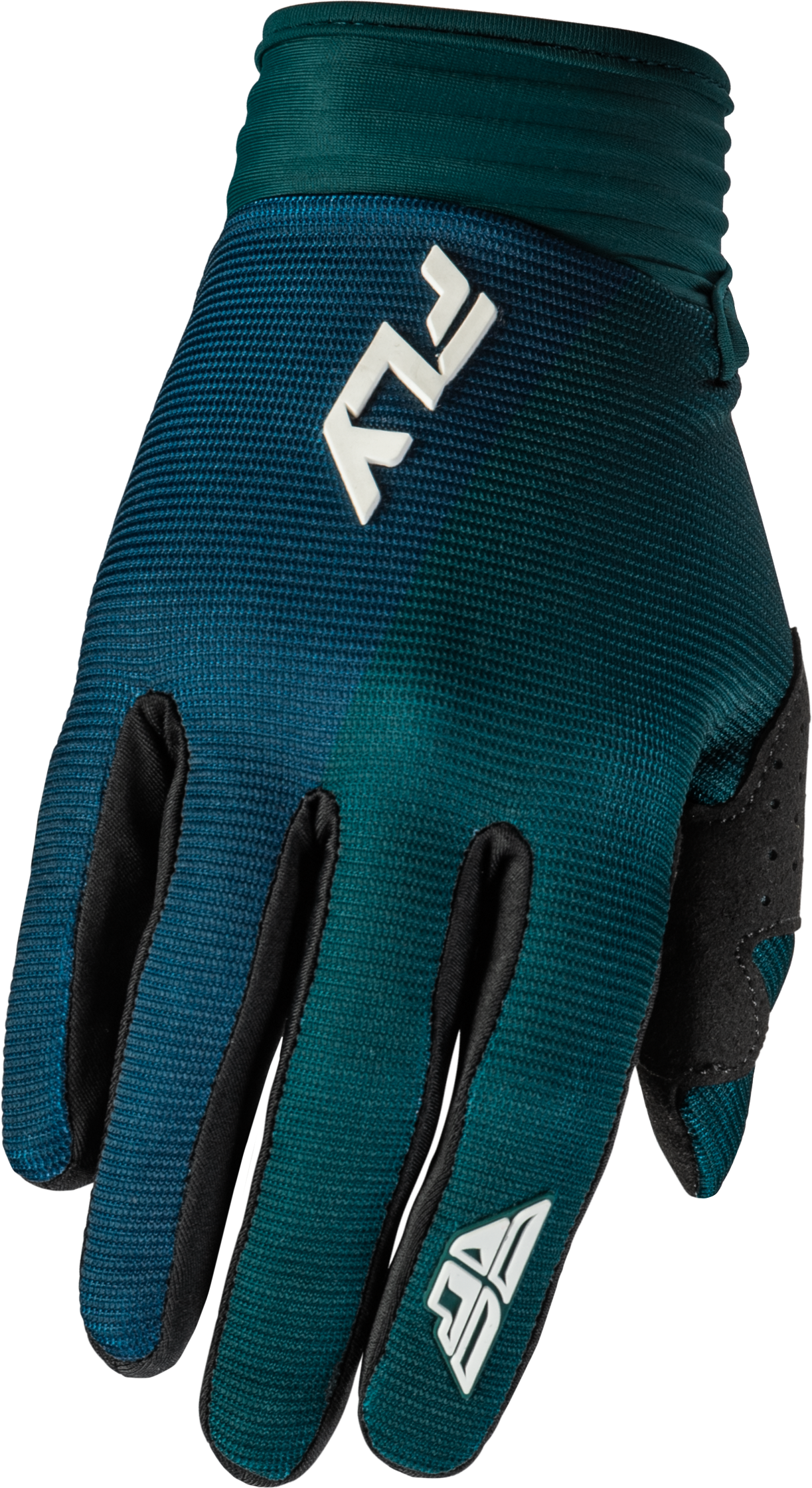 F 16 Gloves Teal/White Md