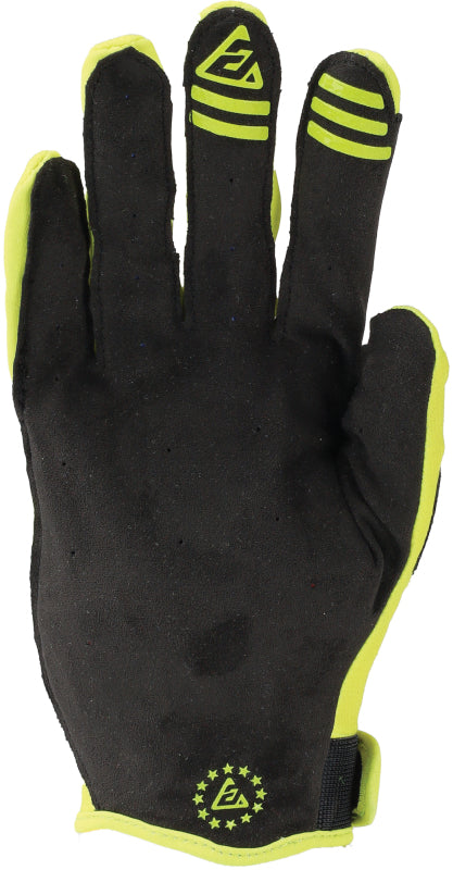 Answer Ascent Gloves Hyper Acid/Black Youth - XS