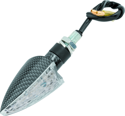 BikeMaster LED Spear Pair Carbon
