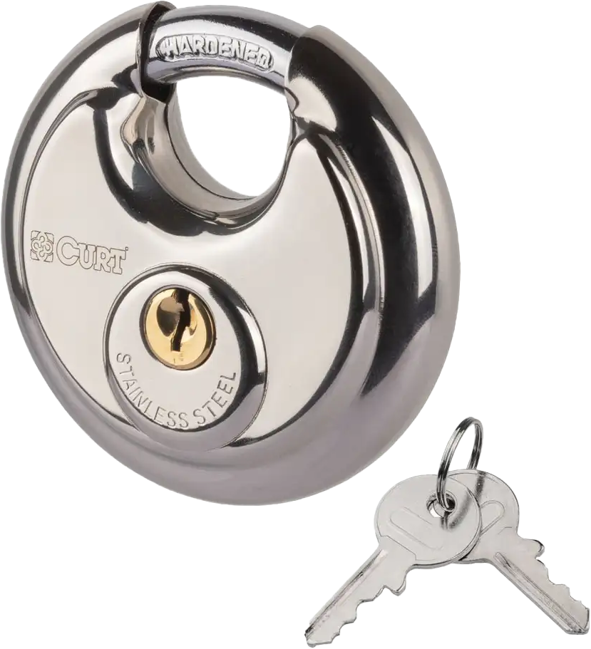 Round Steel Padlock