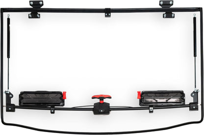 Flip Up Windshield Kit Pol