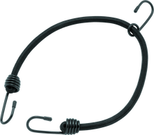 BikeMaster Bungee 24in Heavy Duty 3 Hook Black