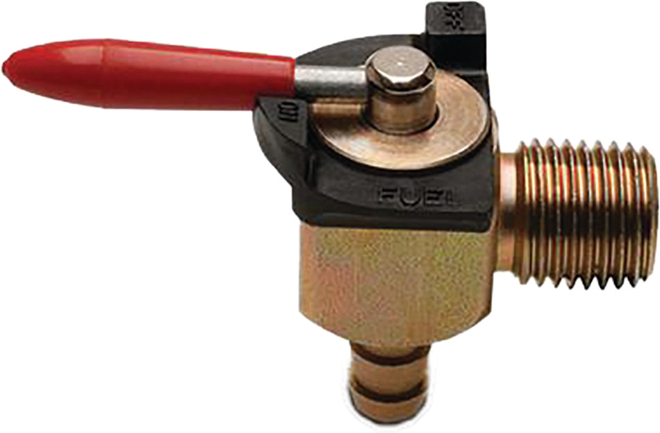Fuel Valve 90 Degree 1/4" Npt X 1/4" Barb Vitton Seal