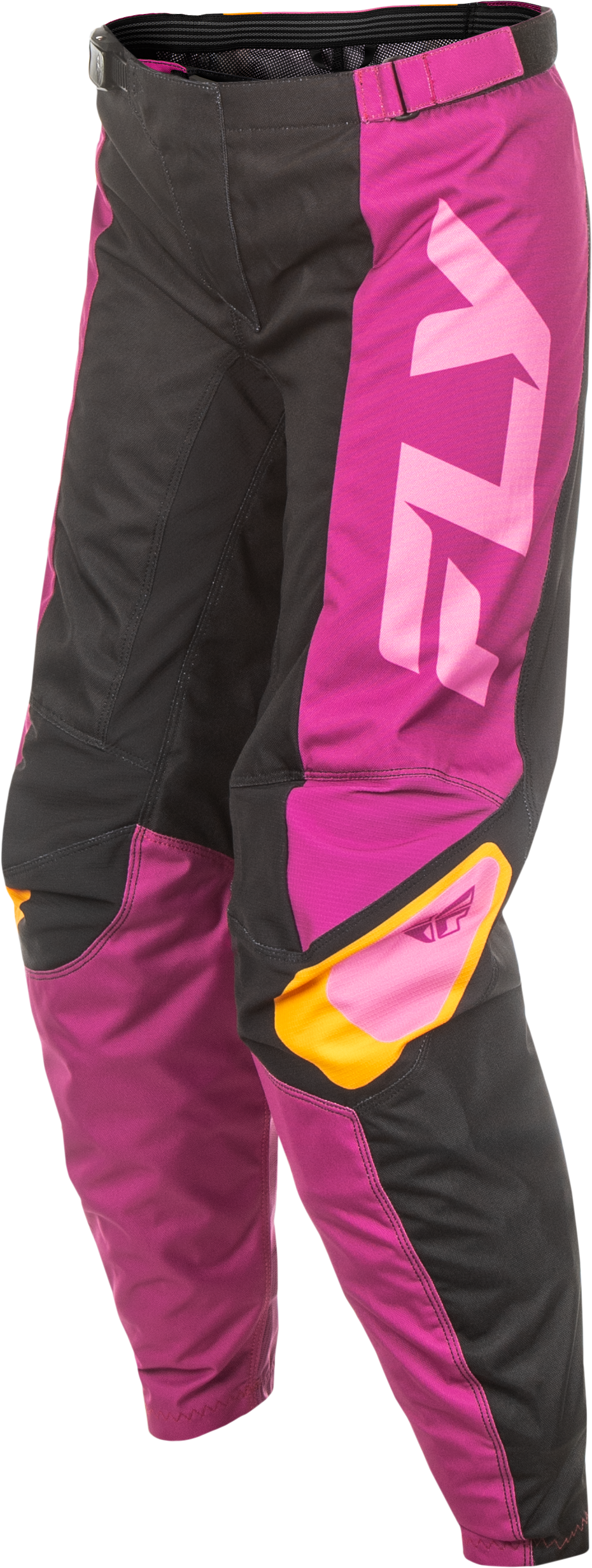 Women's F 16 Pants Ca/Ny Black/Mauve/Yellow Sz 0/02