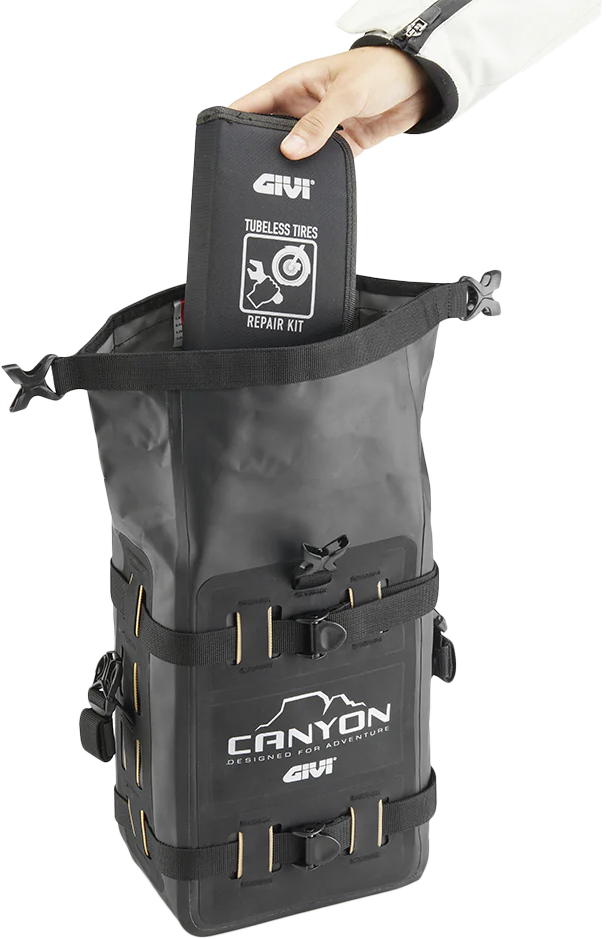 Canyon Adv Cargo Bag 8l Engine Guard / Tail Bag Black