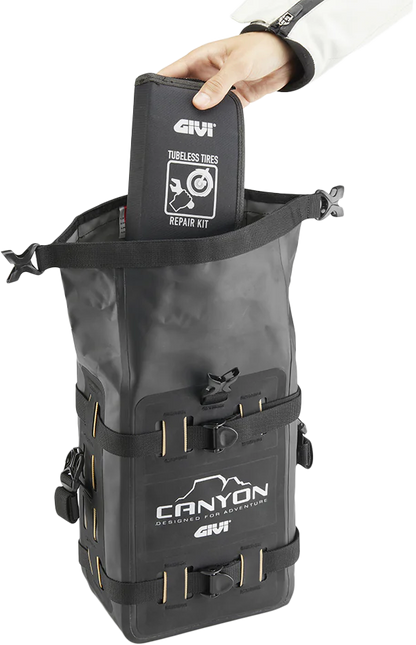 Canyon Adv Cargo Bag 8l Engine Guard / Tail Bag Black