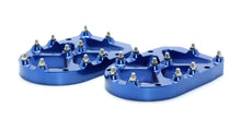 Pro Series Foot Peg Risers Blue 13mm