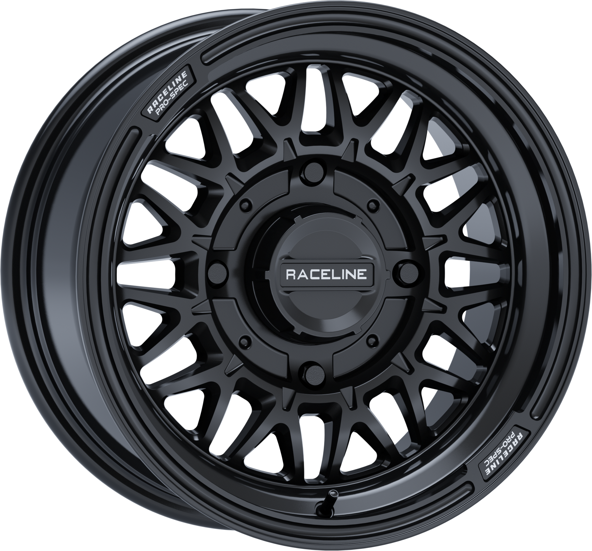 Raceline Omega 15x7 4/137 5+2 (+10mm) Gloss Black