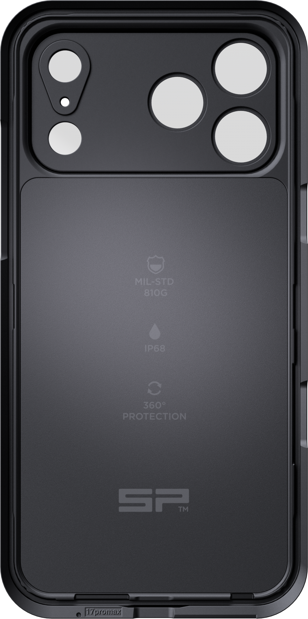 Phone Xtreme Case Spc+ Apple Iphone 17 Pro Max Black