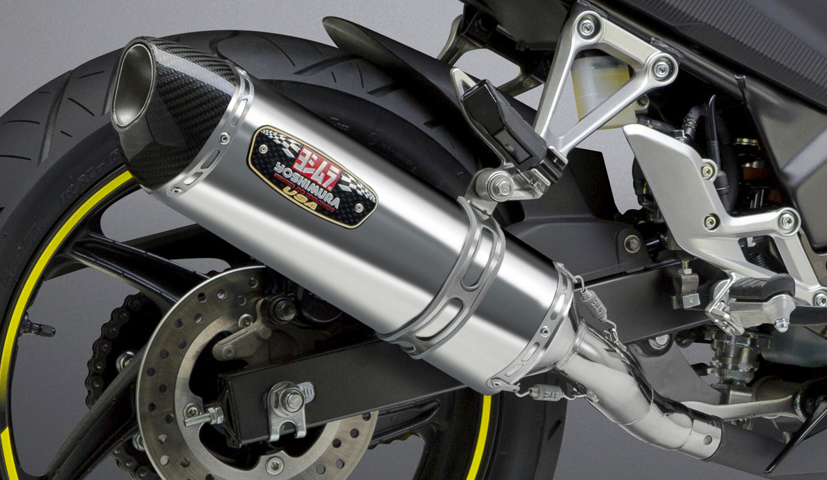 Exhaust Race R 77 Slip On Ss Ss Cf