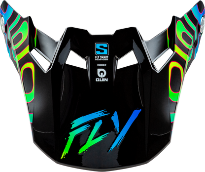 Formula S Carbon Zen Visor Black Carbon/Blue/Yellow Xl/2x