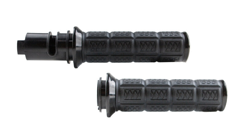 Kuryakyn Enygma Grips Throttle-By-Wire Black