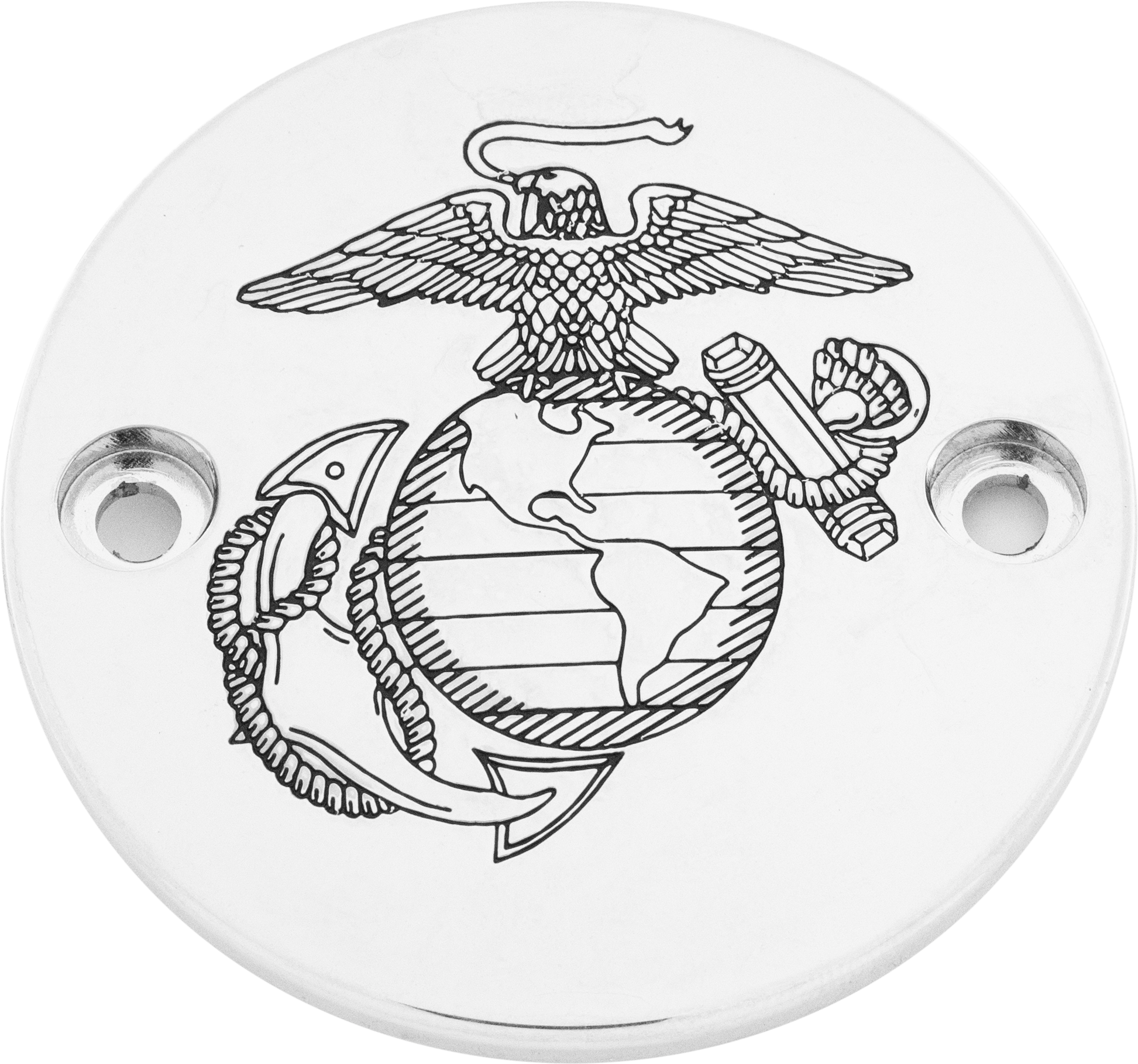 M8 Timer Cover Marine Ega Chrome