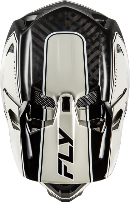 Werx R Flow Carbon Helmet Black Carbon/Grey Xs
