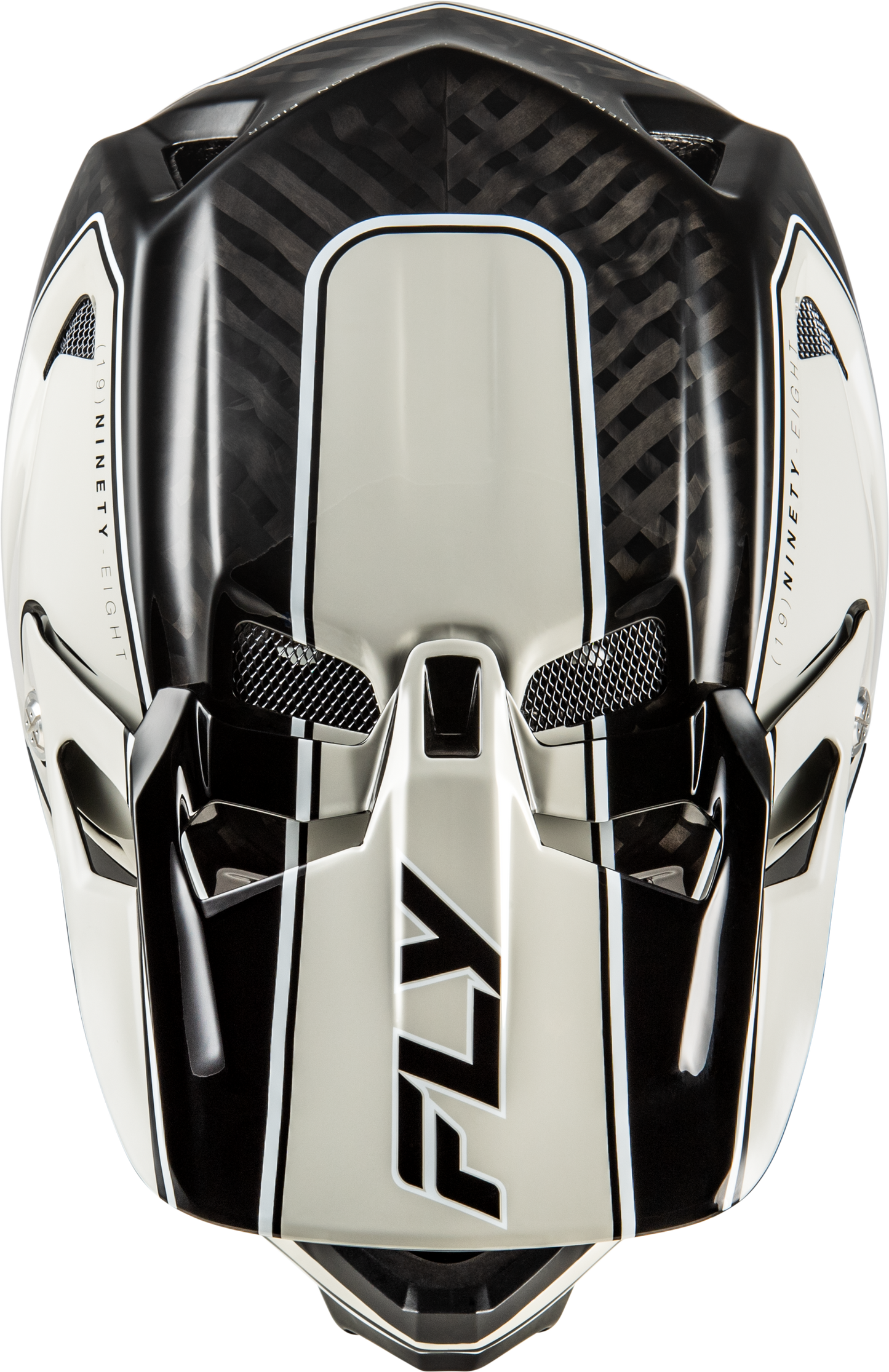 Werx R Flow Carbon Helmet Black Carbon/Grey Lg