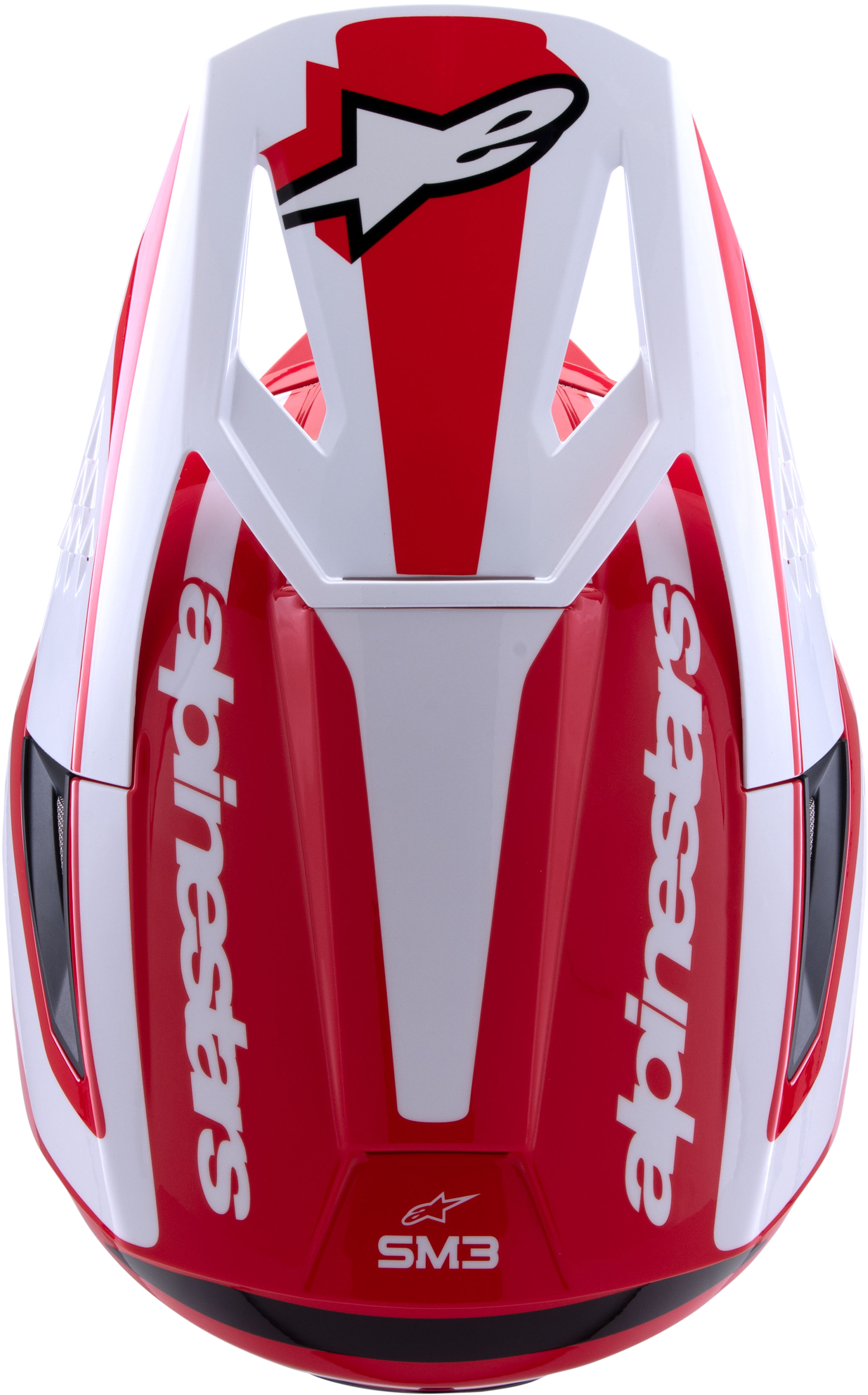 Sm3 Heat Helmet Red/White/Black Glossy Sm