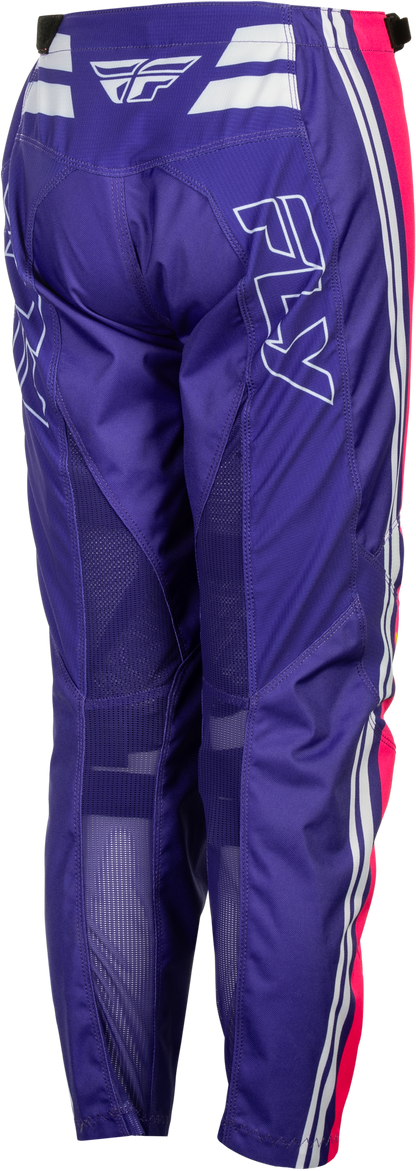 Youth F 16 Raze Pants Purple/Pink/Yellow Sz 18