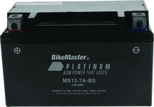 BikeMaster AGM Battery - MS12-7A-BS